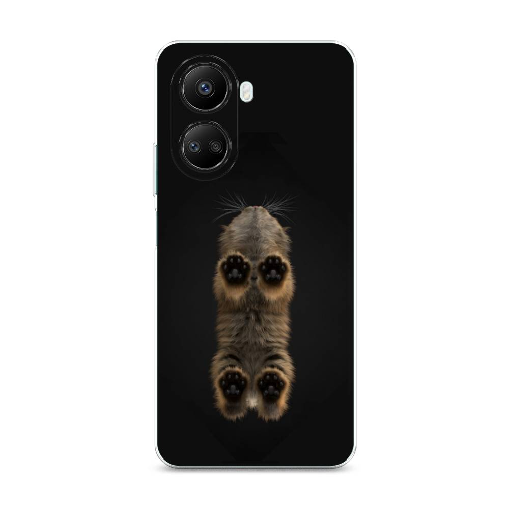 

Чехол Awog на Huawei nova 10 SE "Кошачьи лапки", Черный, 6109650-1