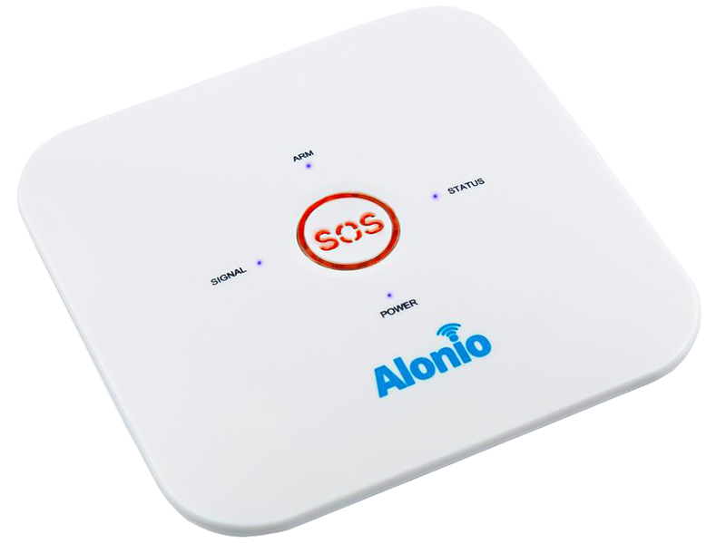 Сигнализация GSM Alonio T12 охранная сигнализация датчик движения 2 пульта для офиса дома квартиры дачи ик датчик