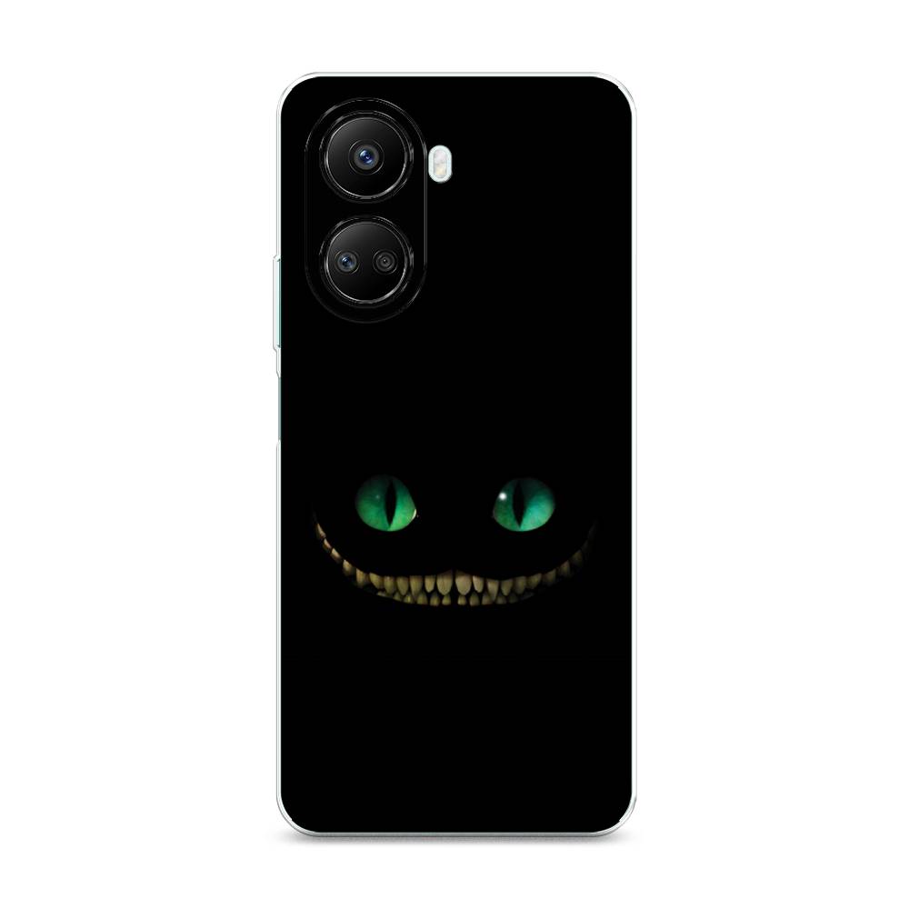 

Чехол Awog для Huawei nova 10 SE "Зеленоглазый чеширский кот", Черный, 6109650-10