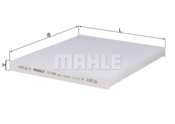 

Фильтр воздушный салона Mahle/Knecht LA464