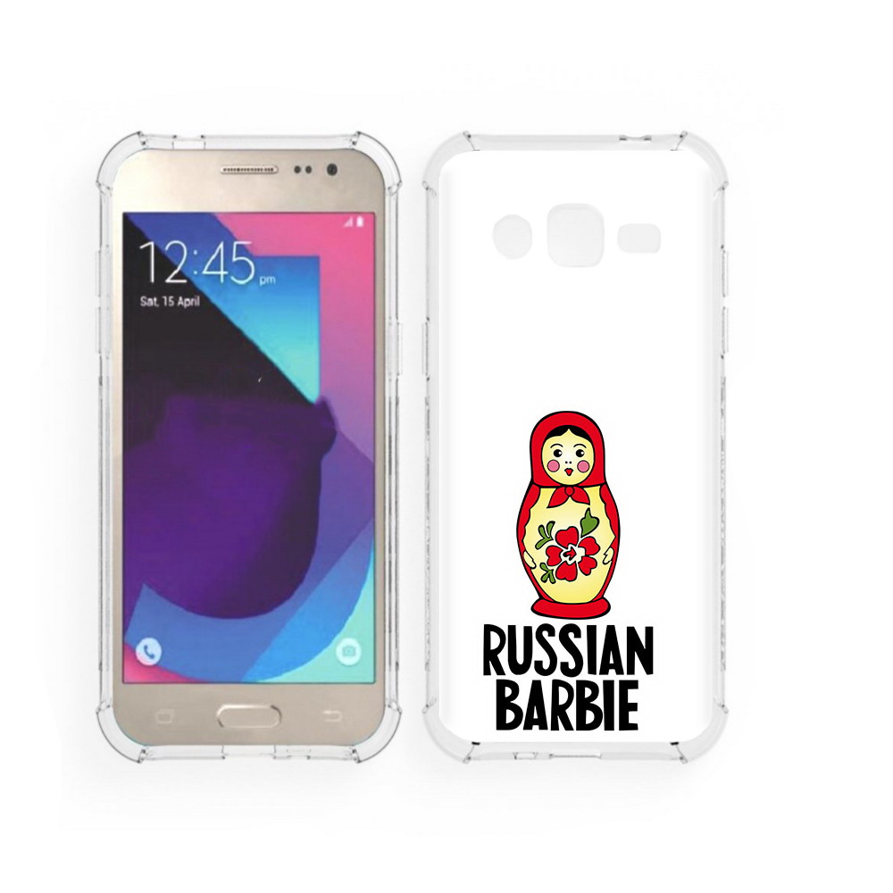 

Чехол MyPads Tocco для Samsung Galaxy J2 матрешка (PT226924.572.459), Прозрачный, Tocco