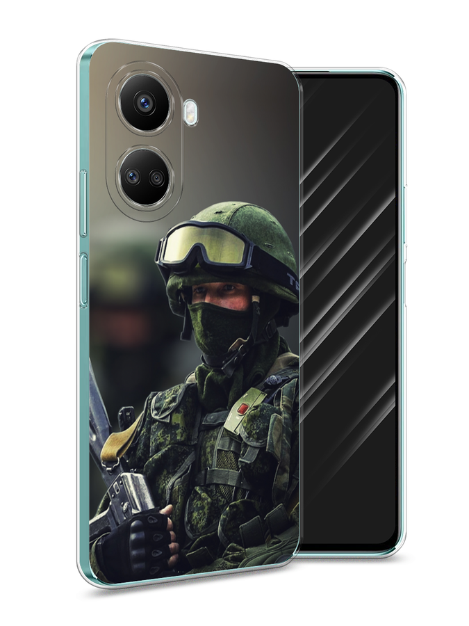 

Чехол Awog на Huawei nova 10 SE "Солдат", Зеленый;серый, 6109650-5