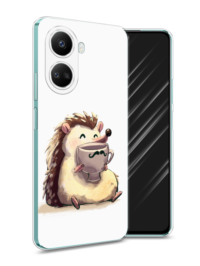 

Чехол Awog на Huawei nova 10 SE "Еж кофеман", Белый;коричневый;бежевый, 6109650-10
