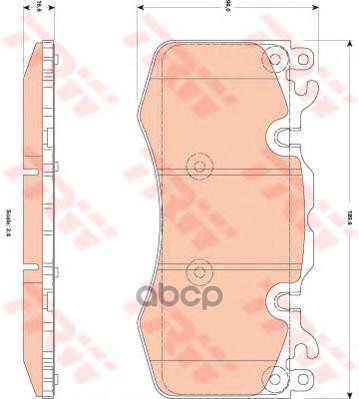 

Колодки тормозные дисковые LAND ROVER: DISCOVERY III (TAA) 04-, DISCOVERY IV (LA) 09-, RAN
