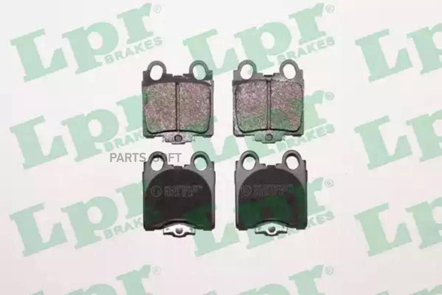 

Колодки тормозные lexus gs 3.0-4.3 97-/is 2.0-3.0 99- задние