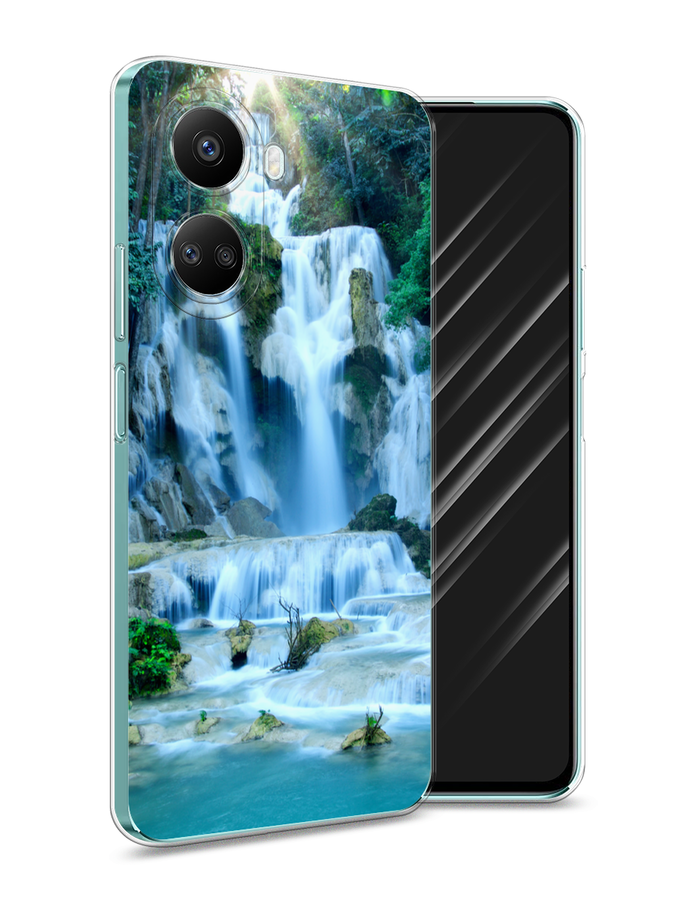 

Чехол Awog на Huawei nova 10 SE "Водопад 8", Голубой;зеленый, 6109650-4