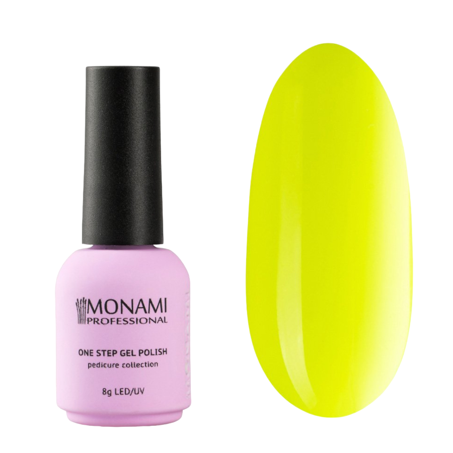 Гель-лак для ногтей Monami Pedicure collection 25 8 г гель лак adricoco bubble gum с ной неоновой слюдой 05 кислотный лимон 8 мл