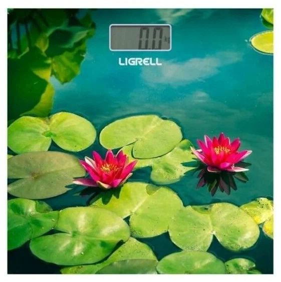 Весы напольные LIGRELL LBS-1821D Озеро разноцветные весы напольные hofford bs 10 разноцветные