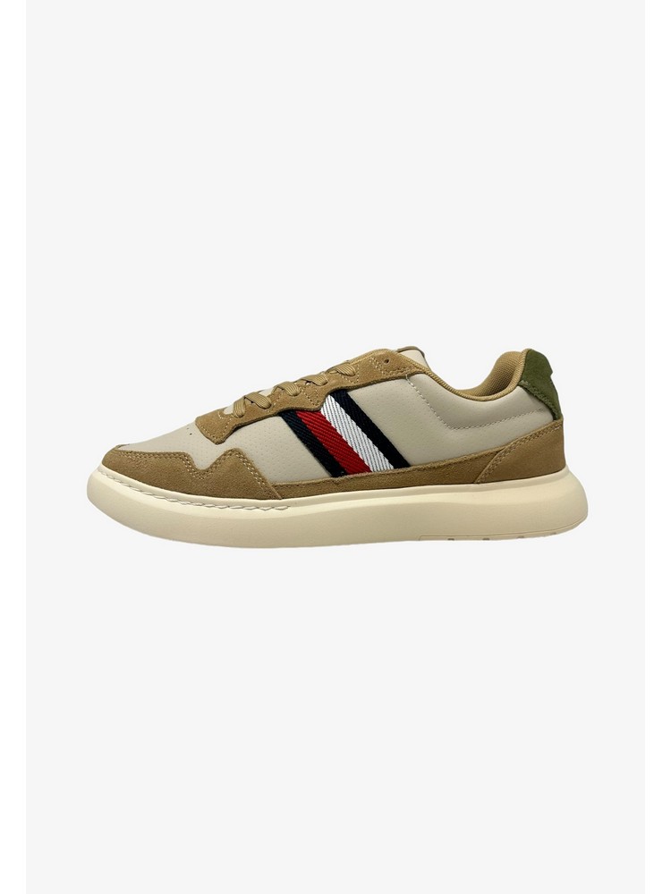 

Кеды мужские Tommy Hilfiger TO112O0KN коричневые 45 EU, Коричневый, TO112O0KN