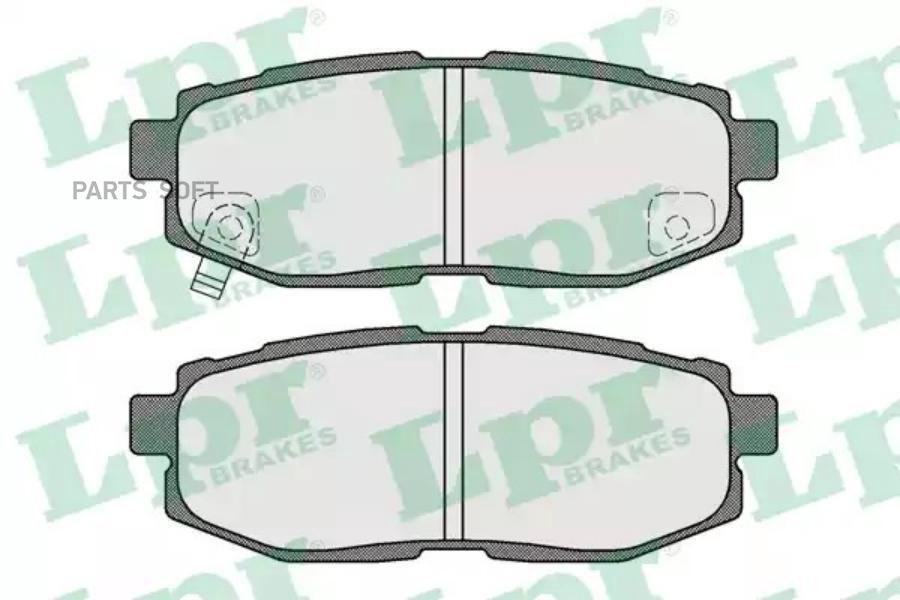

Колодки тормозные subaru tribeca 3.0/3.6 05- задние