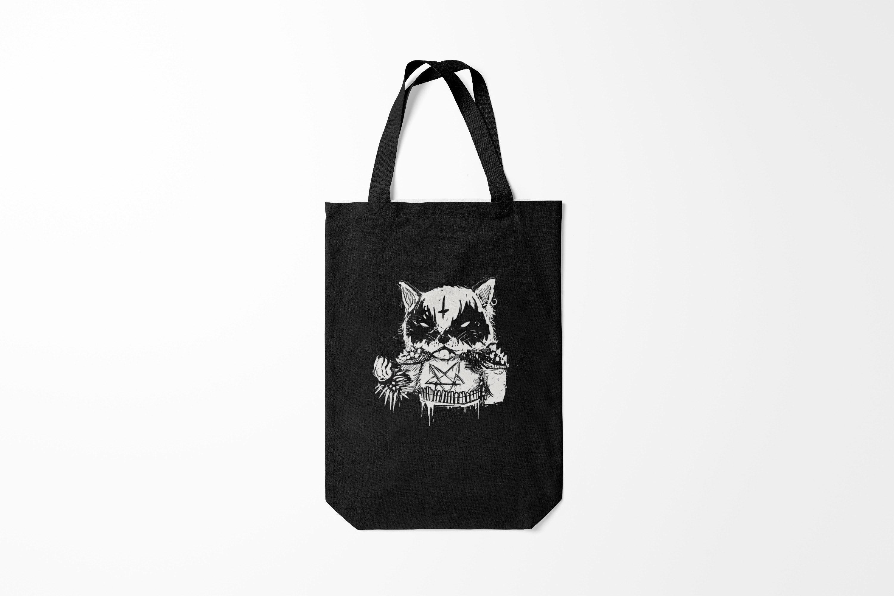 

Сумка шoппер унисекс Burnettie Коты и кошки Dark Cat,, Коты и кошки Dark Cat