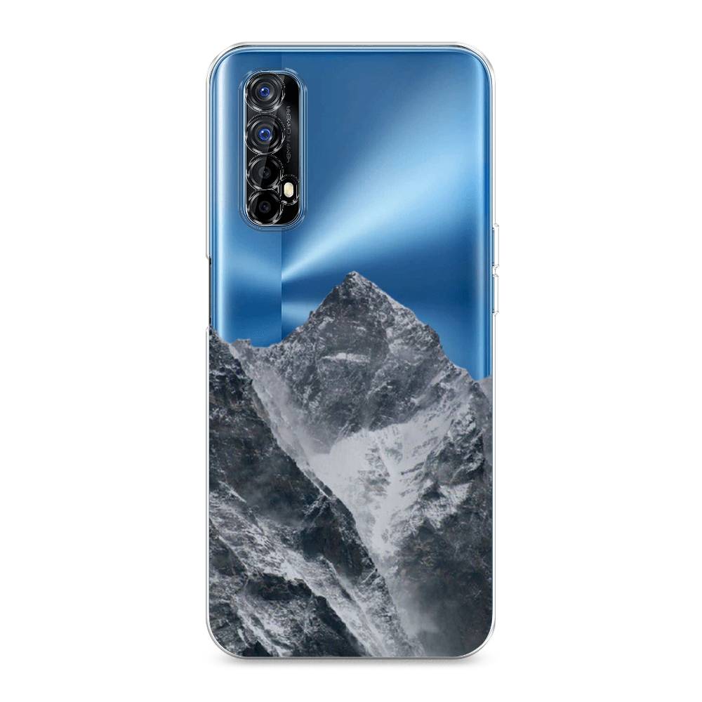 

Чехол на Oppo Realme 7 "Горы арт 4", Серый;бежевый, 254150-2