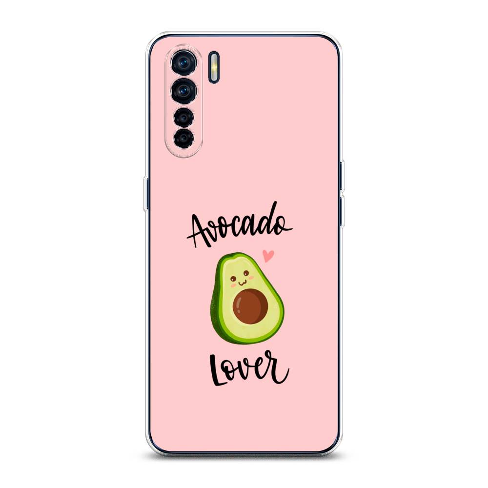

Чехол на Oppo A91 "Avocado lover", Розовый;зеленый, 254250-6