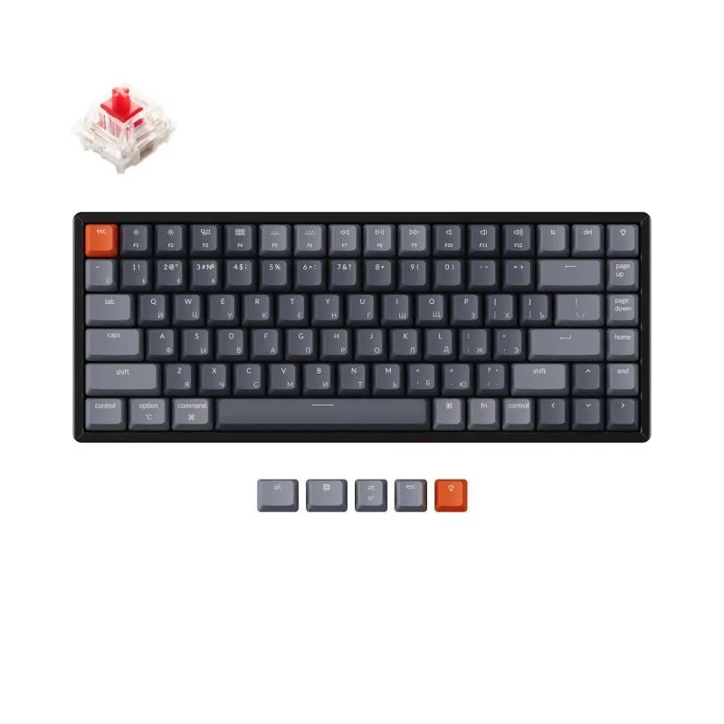 

Проводная/беспроводная игровая клавиатура Keychron K2 Black (K2-C1H), K2