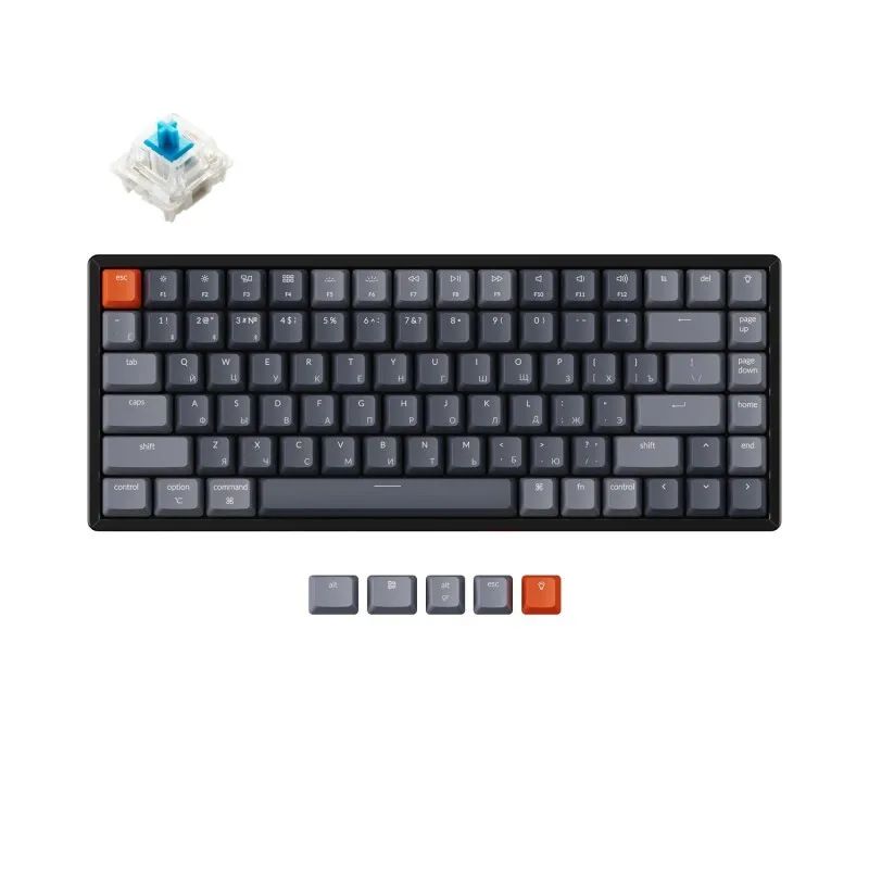 

Проводная/беспроводная игровая клавиатура Keychron K2 Black (K2-C2H), K2