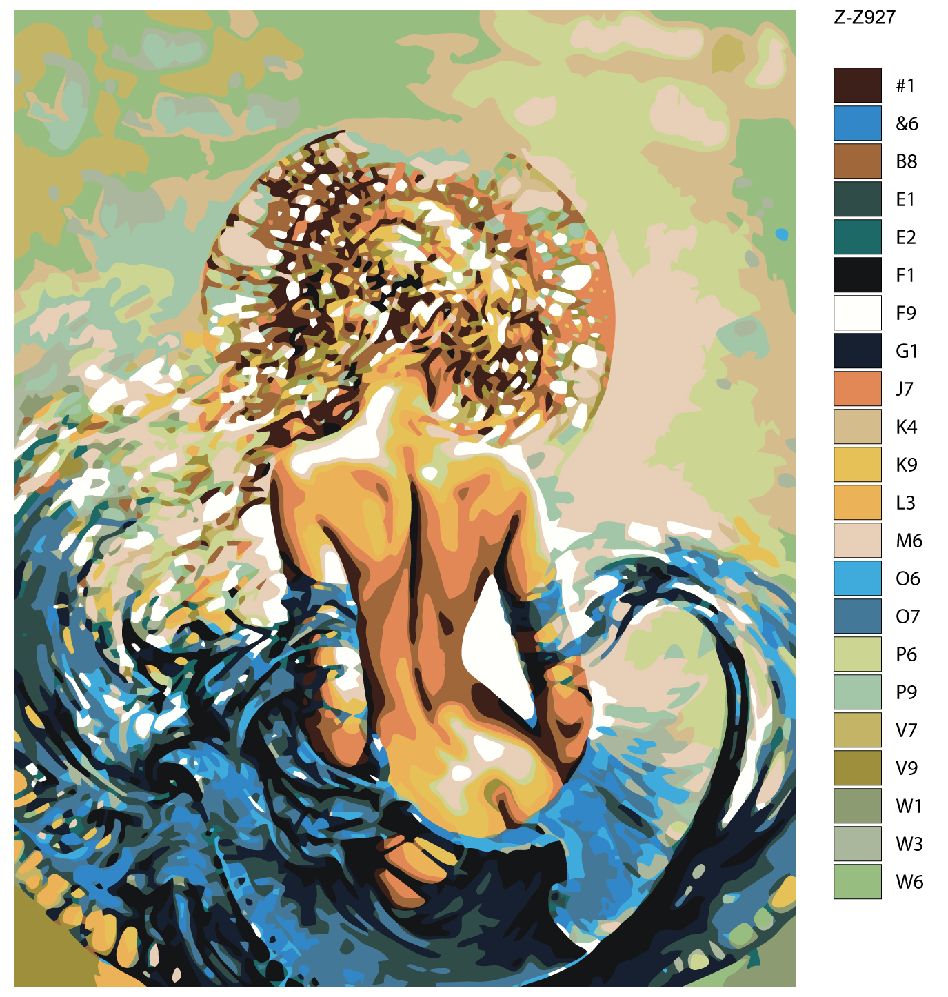 

Картина по номерам, Живопись по номерам, 80 х 100, Z-Z927, Z-Z927