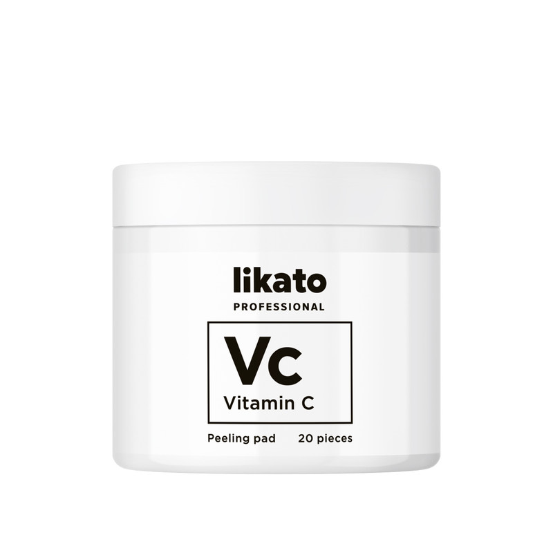 Пилинг-пэды Likato Professional для совершенной кожи с AHА-кислотами и витамином С wish formula спонж пилинг для тела очищающий с aha кислотами и витамином с