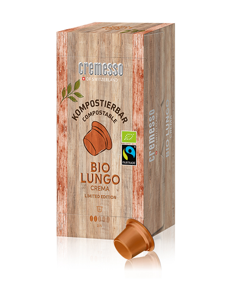 

Кофе в капсулах Cremesso (Кремессо) BIO LUNGO CREMA, 16 капсул, BIO CREMA