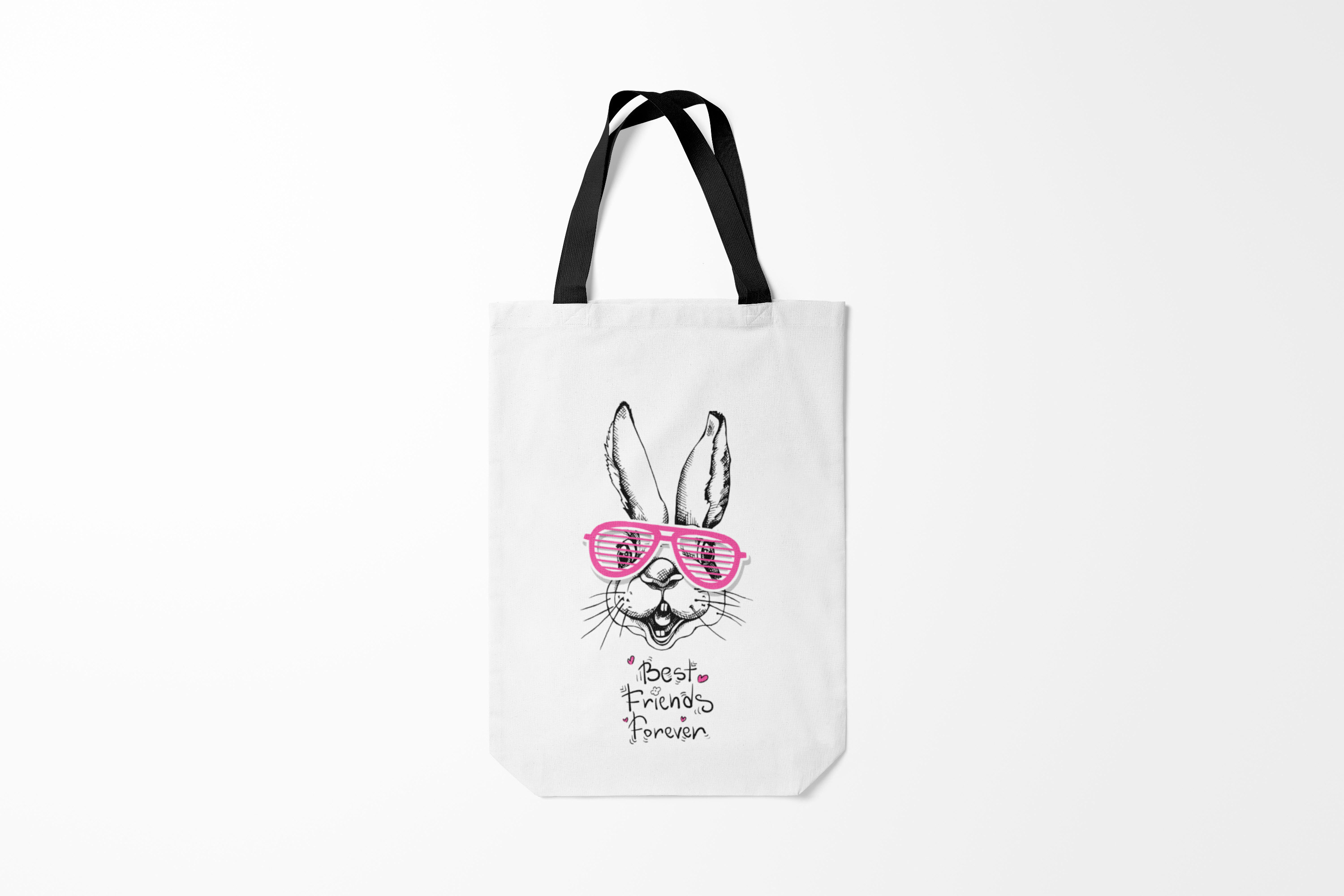 

Сумка шoппер унисекс Burnettie Зайчики Best Friends Forever,, Зайчики Best Friends Forever