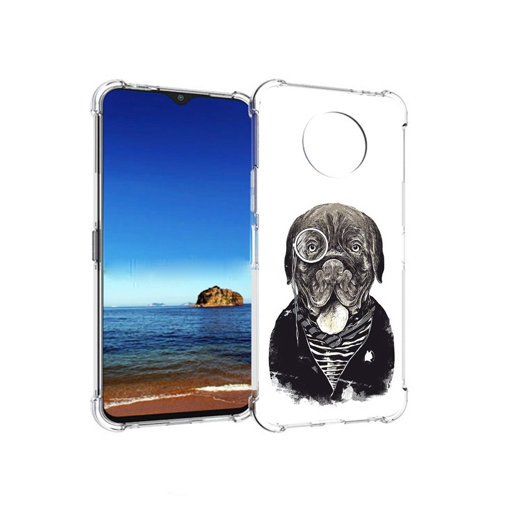 

Чехол MyPads Tocco для Nokia G50 солидный песик (PT227056.116.615), Прозрачный, Tocco