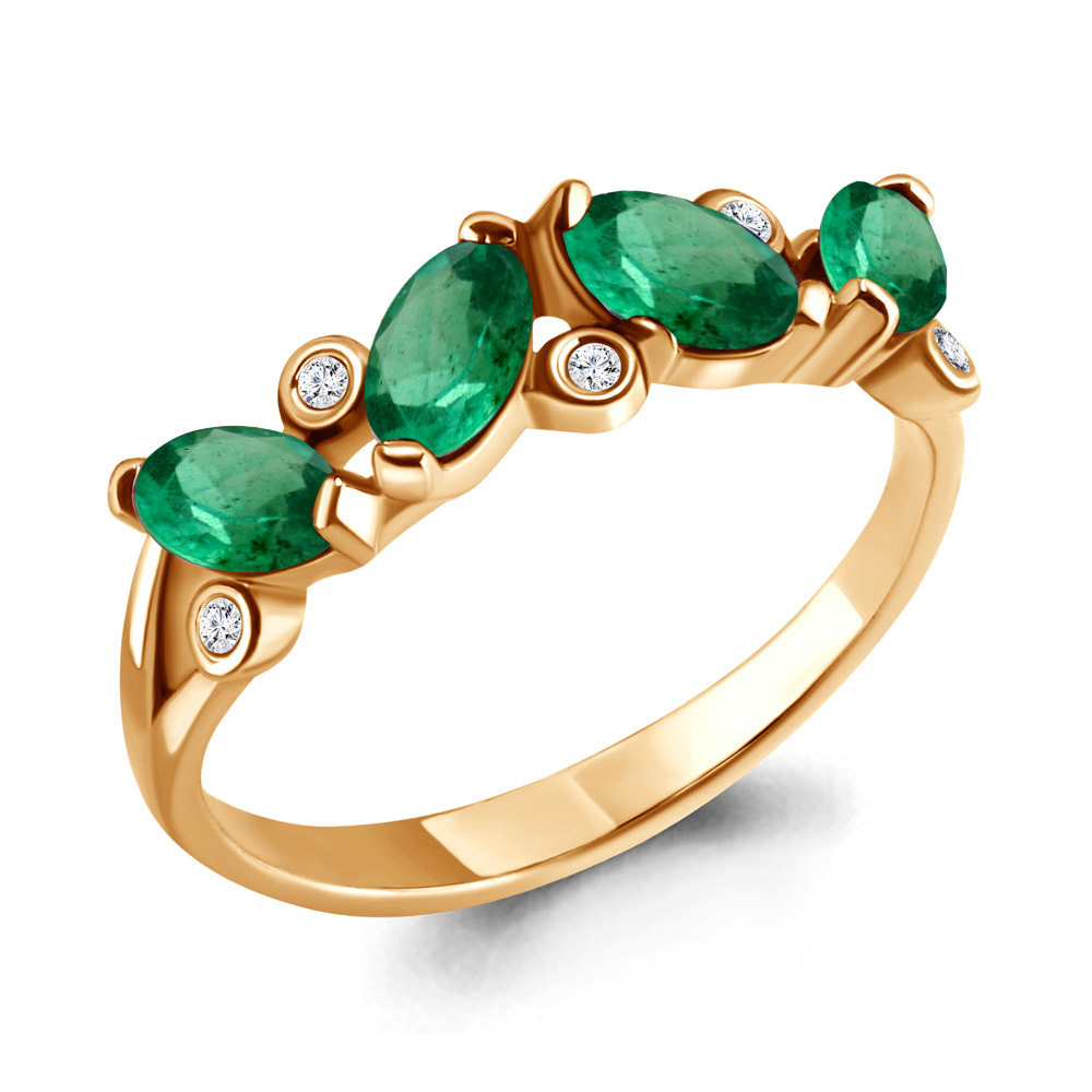 

Кольцо из красного золота с бриллиантом Aquamarine Aquamarine 962337к_585_кз р, 962337к_585_кз
