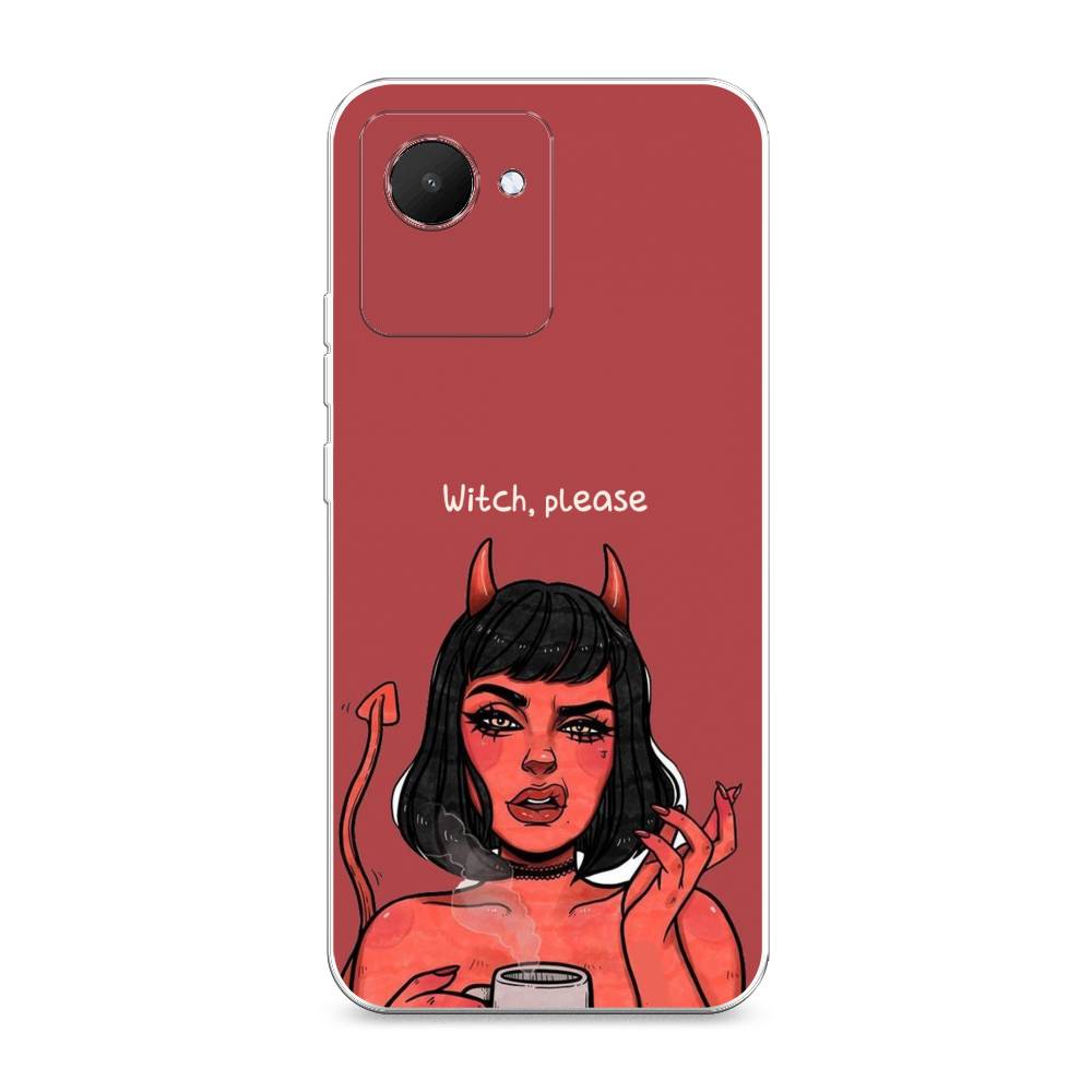 

Силиконовый чехол "Evil Girl" на Realme C30, Разноцветный, 2510550-6