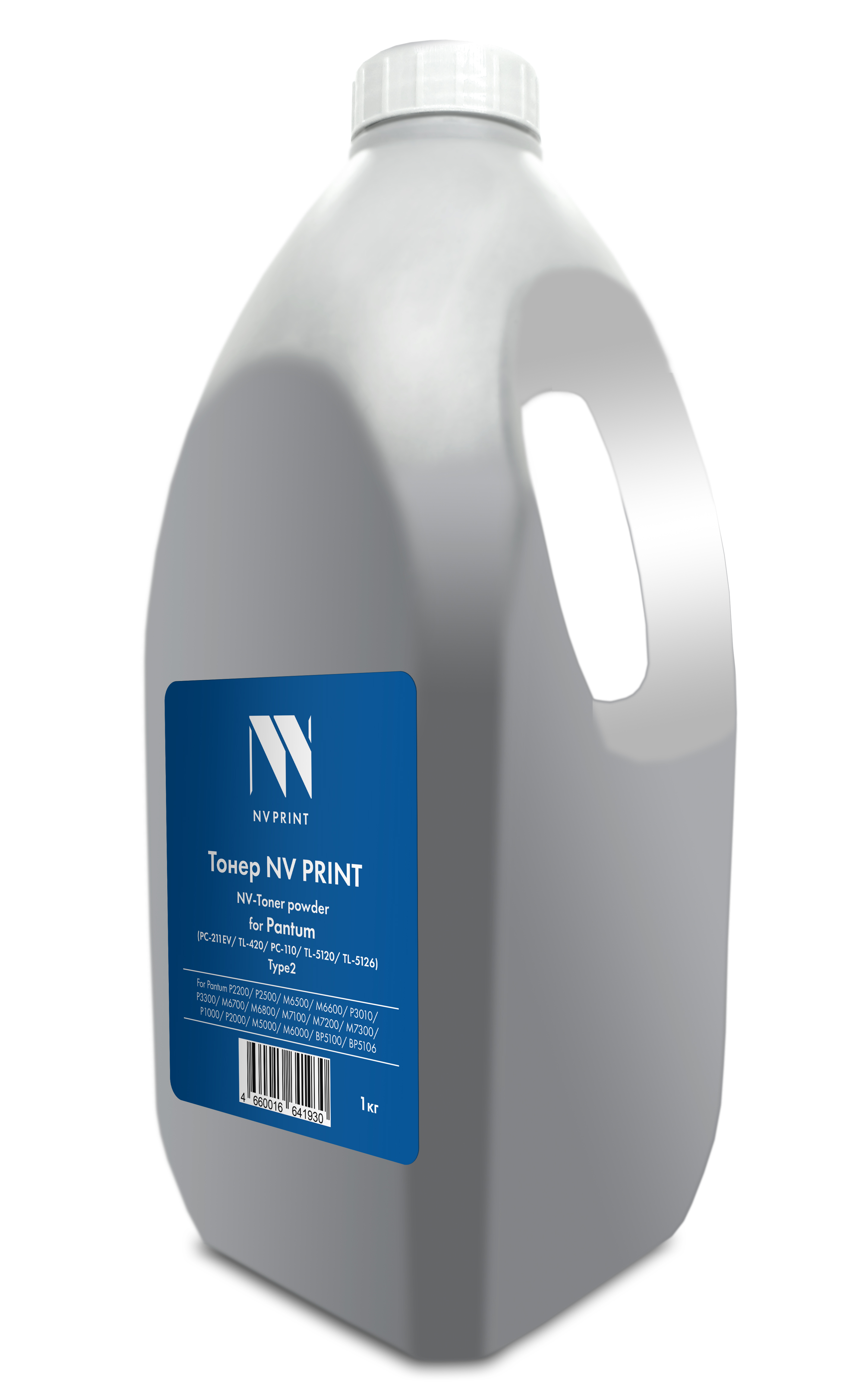 

Тонер NV PRINT Pantum-Type2-1kg, Черный, Pantum-Type2-1kg