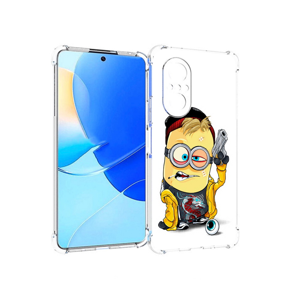 

Чехол MyPads Tocco для Huawei Nova 9 SE миньон бандит, Прозрачный, Tocco