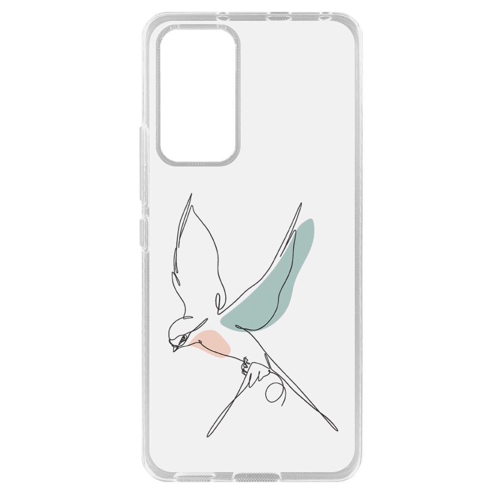 

Чехол-накладка Krutoff Clear Case Полет для Xiaomi 12 Lite, Прозрачный