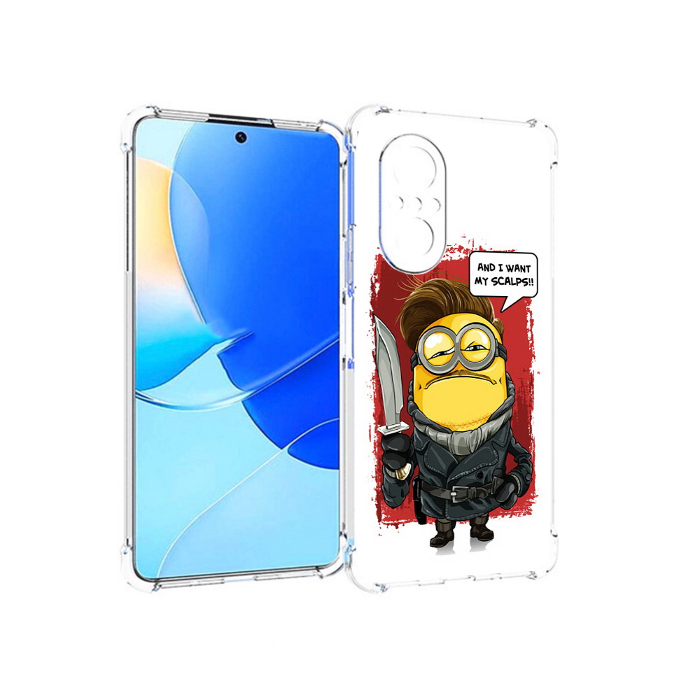 Чехол MyPads Tocco для Huawei Nova 9 SE миньон убийца