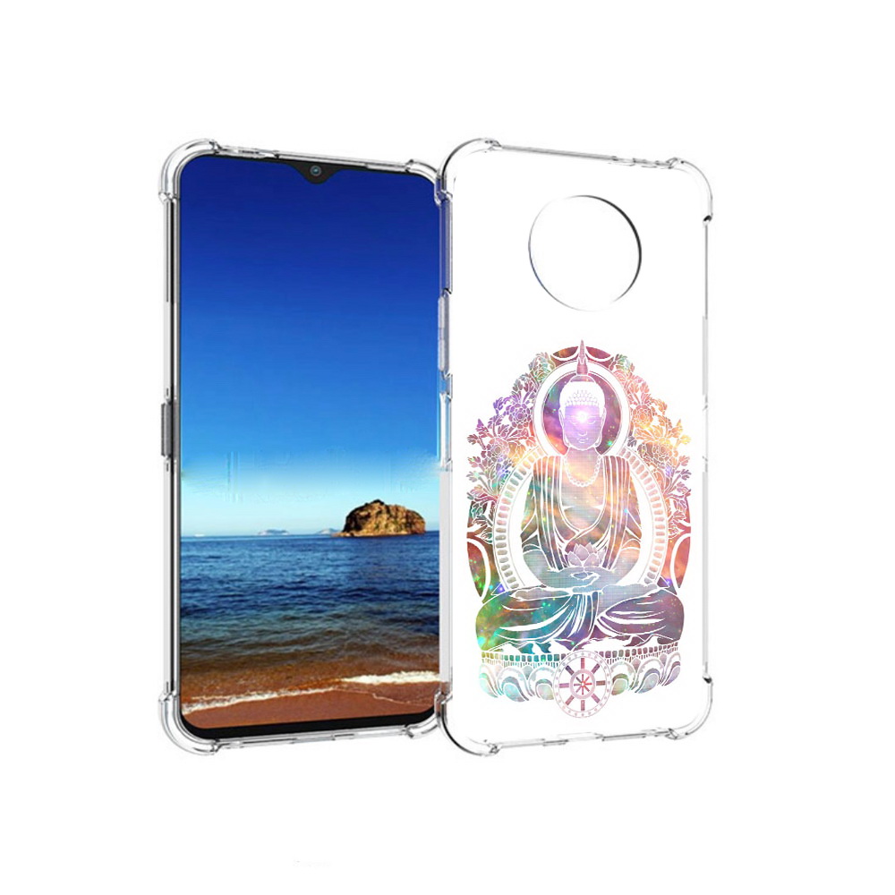 

Чехол MyPads Tocco для Nokia G50 умный мужчина абстракция (PT227056.116.651), Прозрачный, Tocco