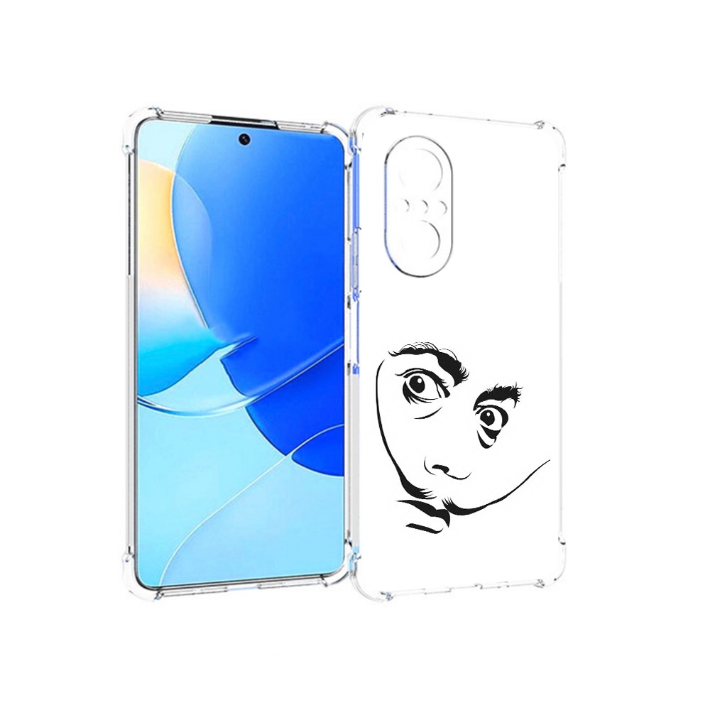 

Чехол MyPads Tocco для Huawei Nova 9 SE мужчина с длинными усами, Прозрачный, Tocco