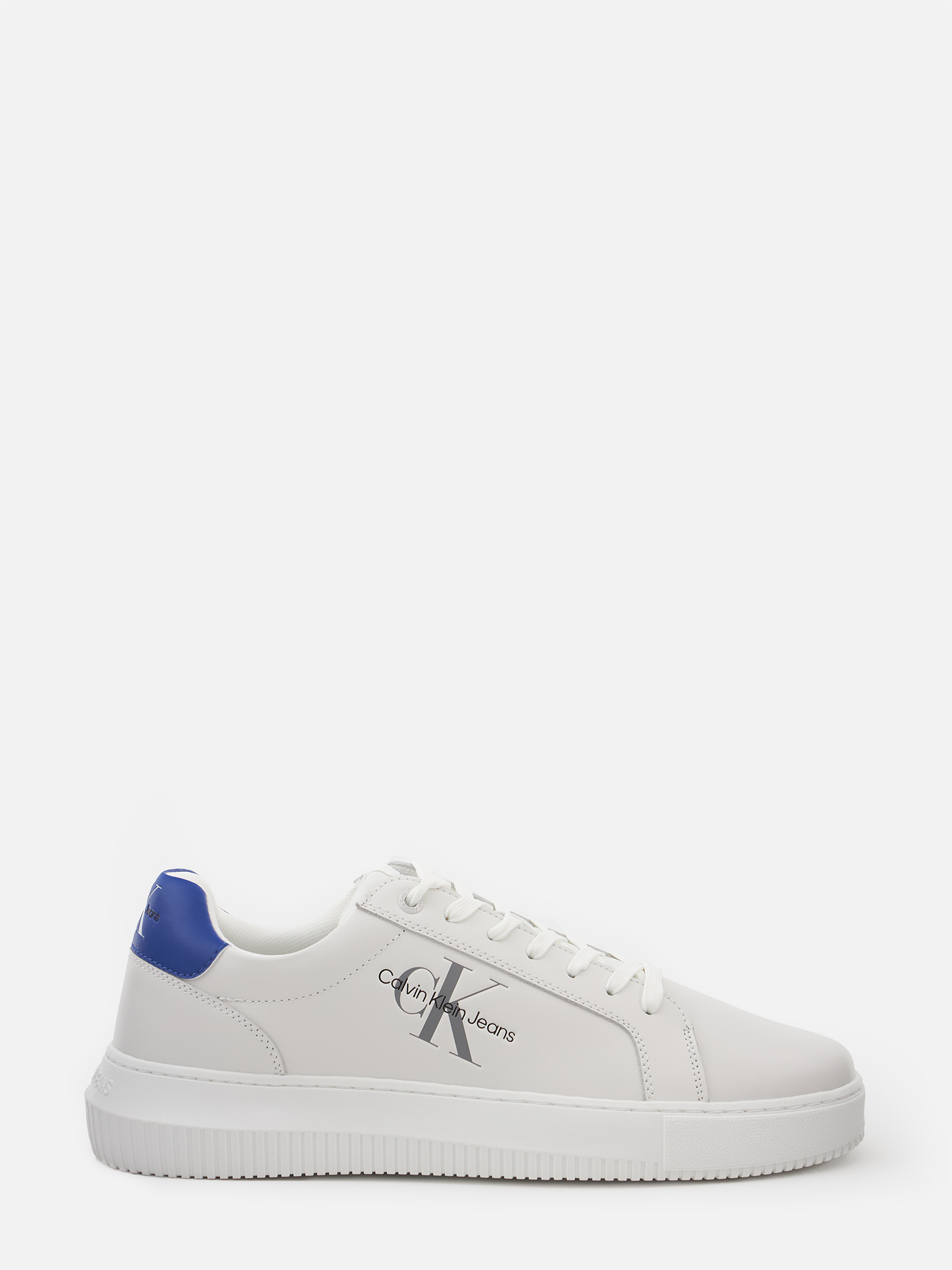 

Кеды мужские Calvin Klein Jeans YM0YM00681 белые 42 EU, Белый, YM0YM00681