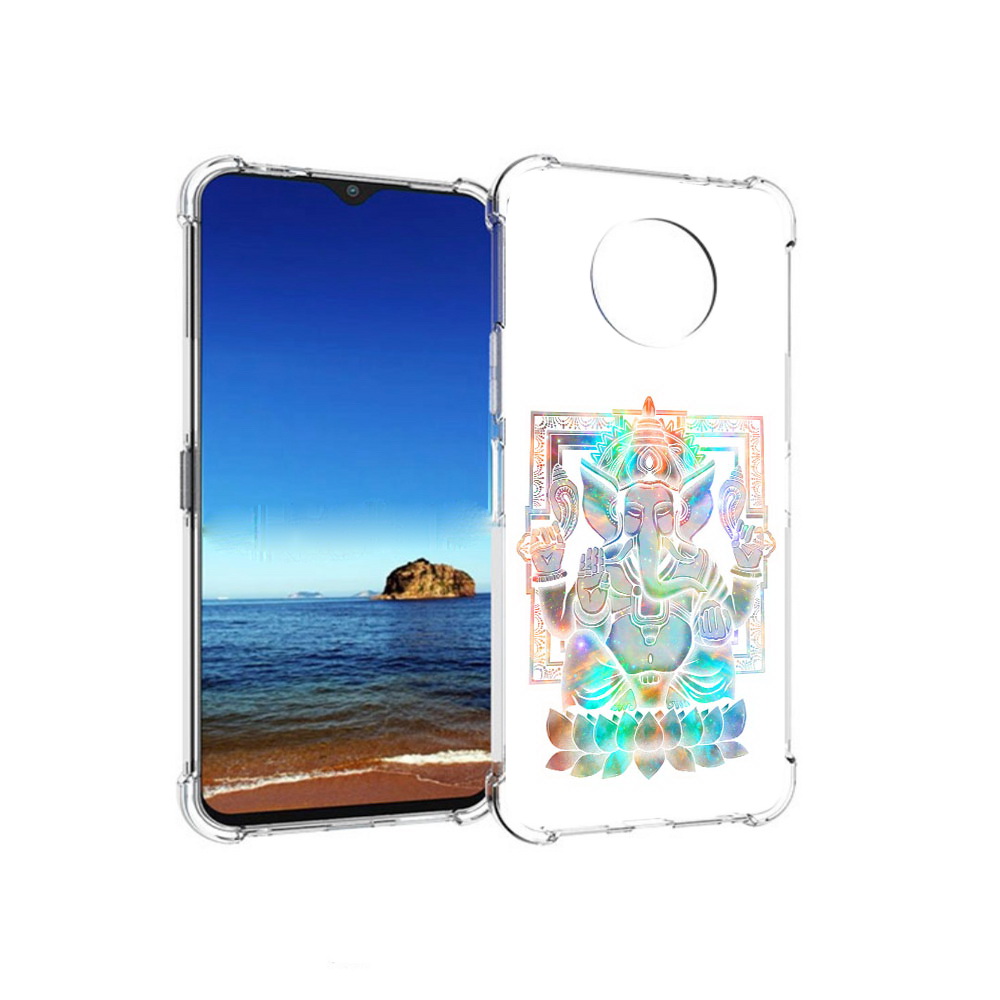 

Чехол MyPads Tocco для Nokia G50 умный слон (PT227056.116.654), Прозрачный, Tocco