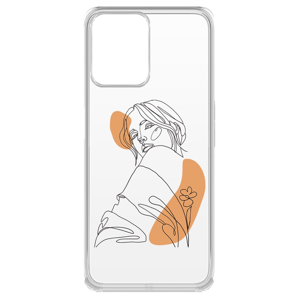 

Чехол-накладка Krutoff Clear Case Загадка для Realme C35