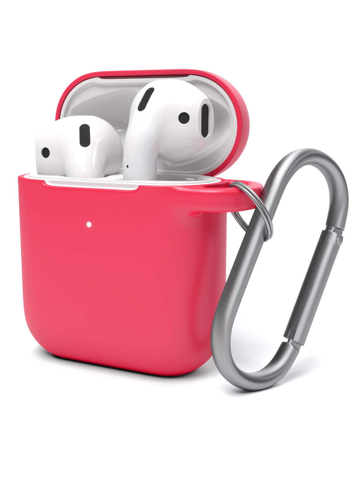 фото Защитный чехол ssy для apple airpods 2, 1коралловый