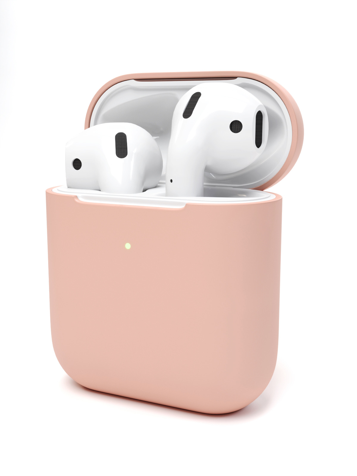 Чехол для наушников SSY для беспроводных наушников Apple AirPods 2 1 розовый 230₽