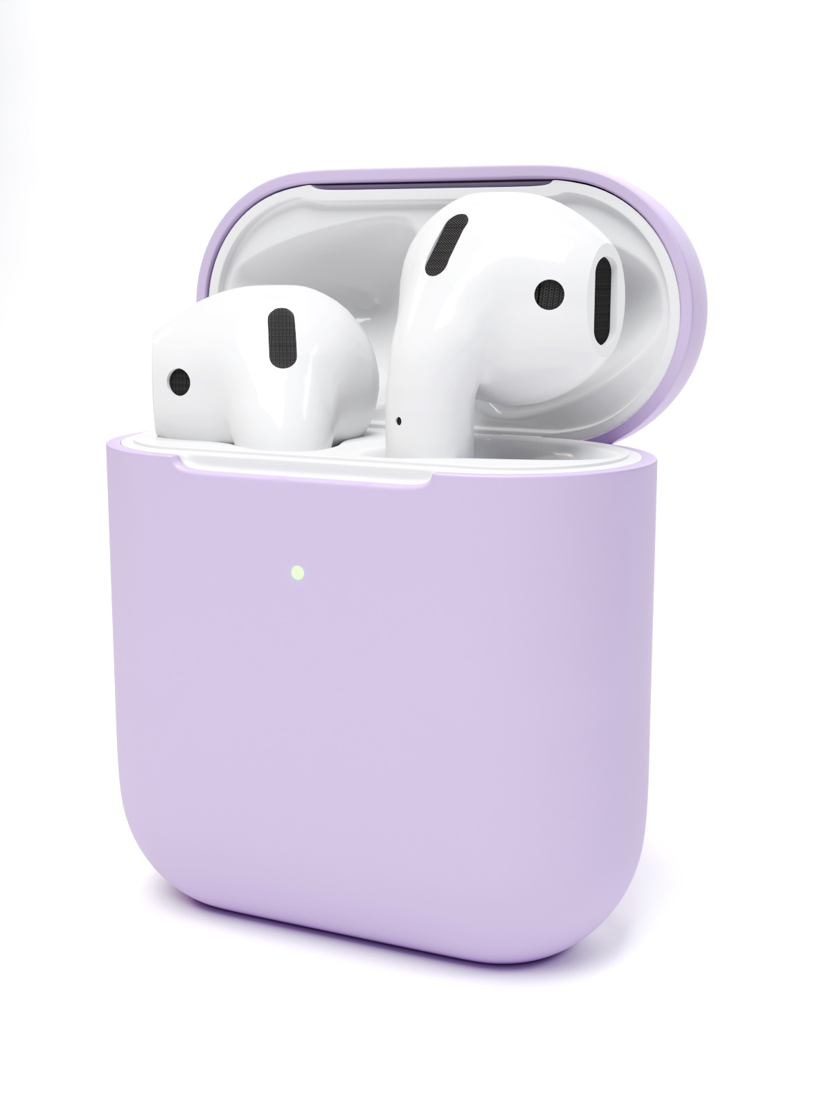 Чехол для AirPods, SSY, для наушников Apple, сиреневый