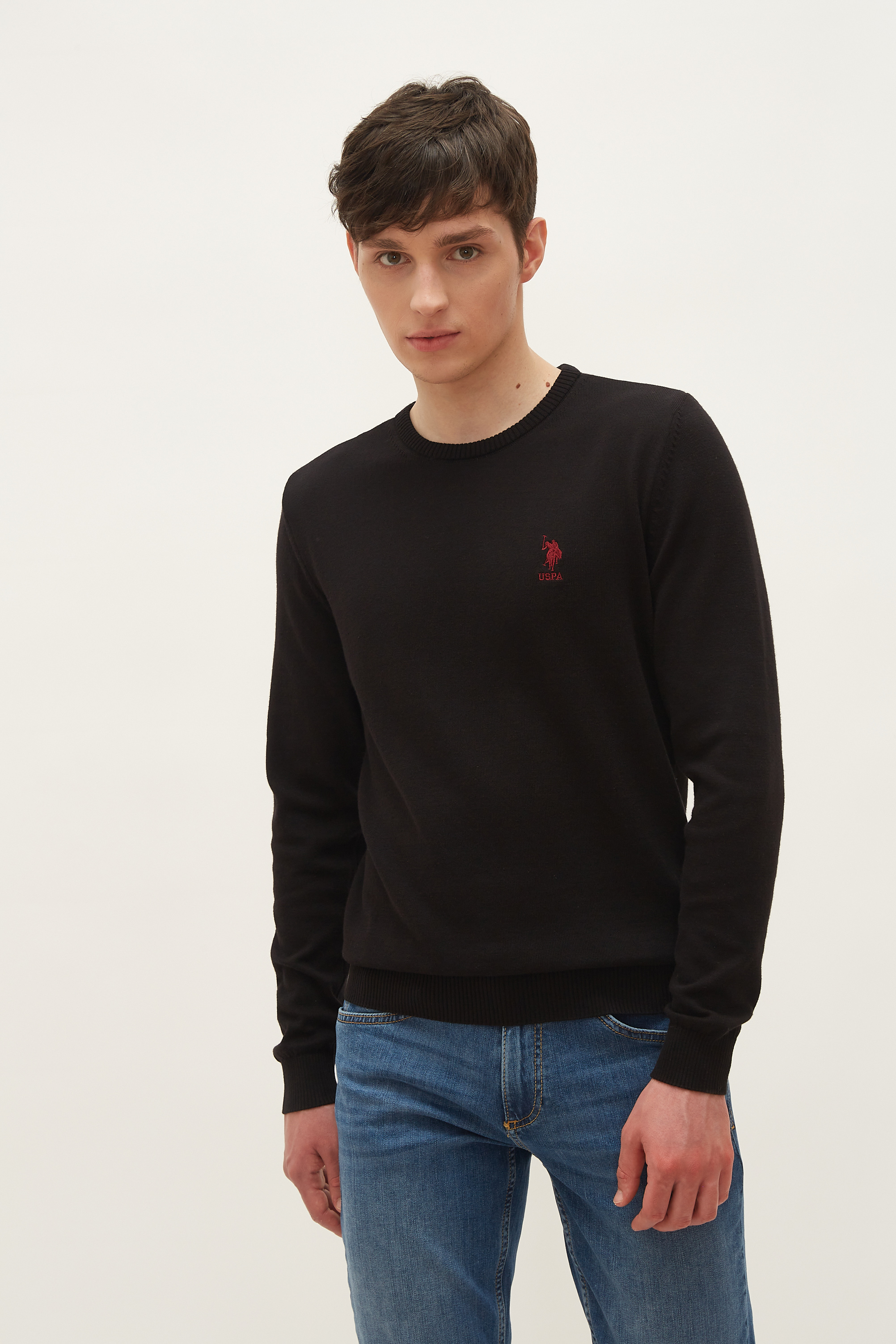 

Джемпер мужской U.S. POLO Assn. G081GL0TK0GTD01-GLBSK21 черный L, G081GL0TK0GTD01-GLBSK21