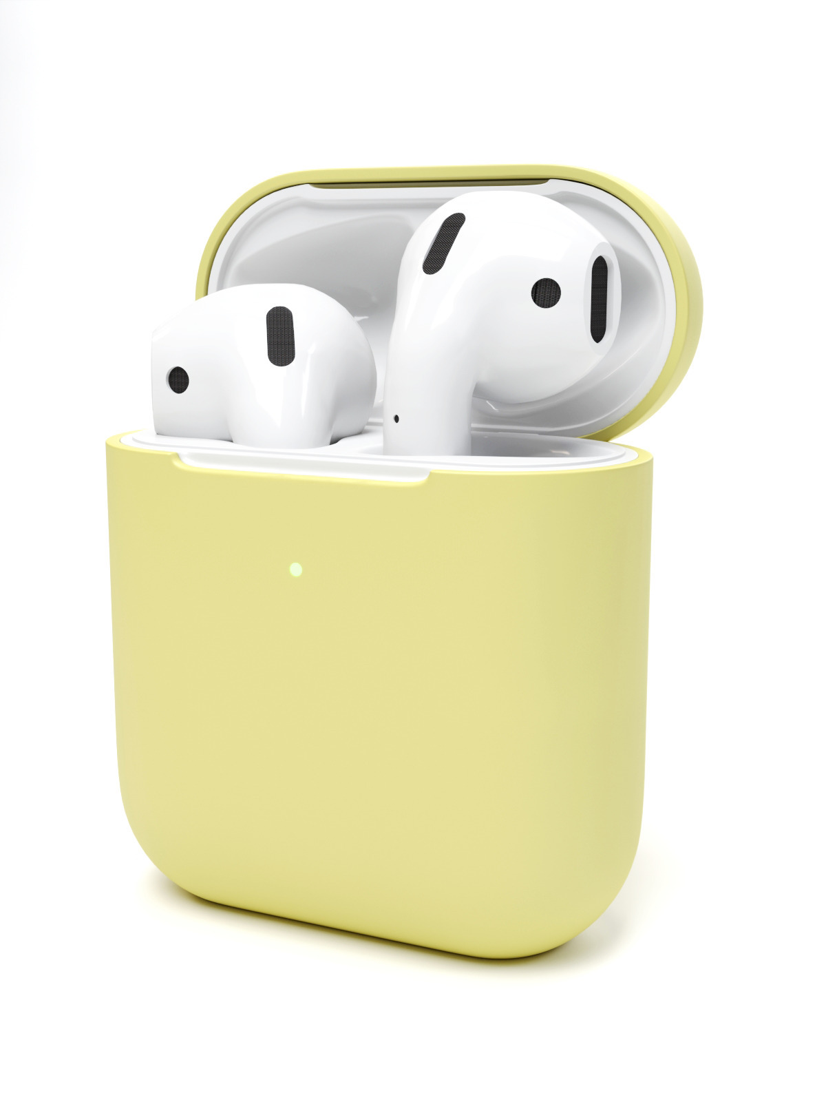 Чехол для наушников SSY Apple AirPods 2, 1 желтый