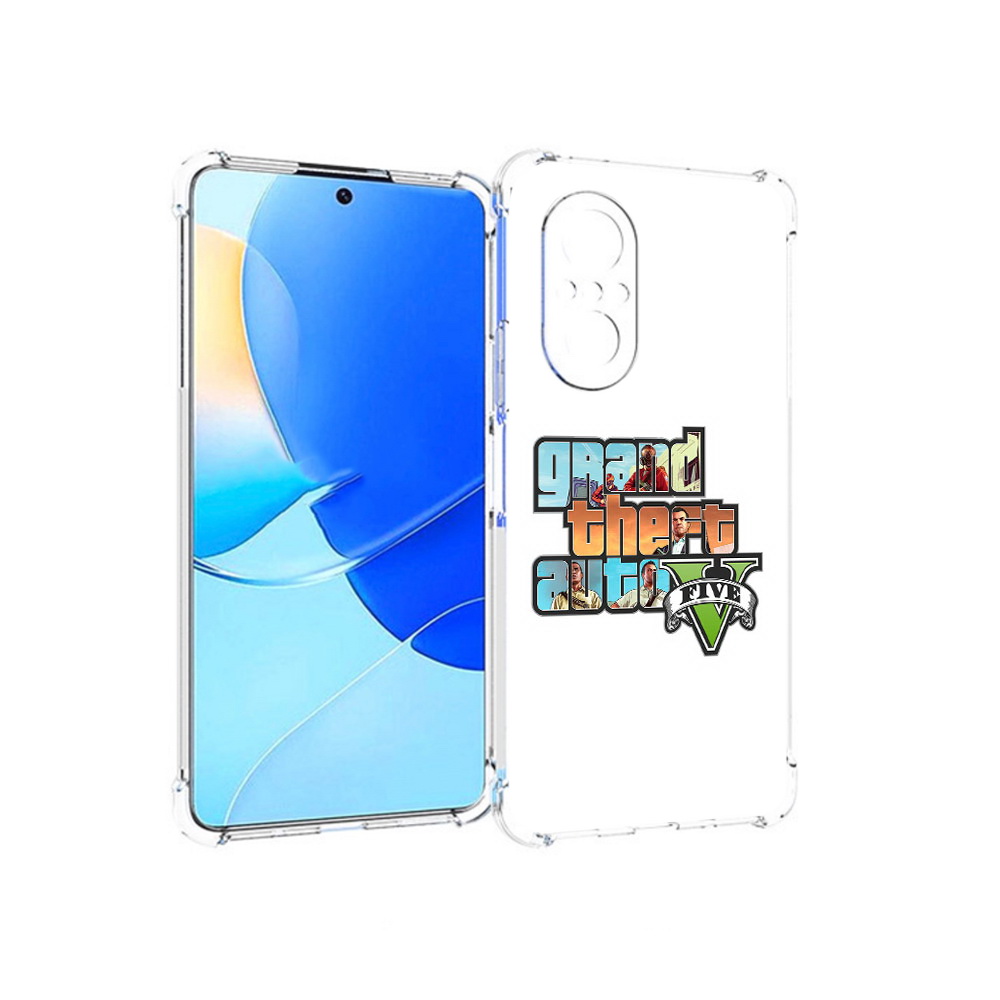 

Чехол MyPads Tocco для Huawei Nova 9 SE ГТА, Прозрачный, Tocco