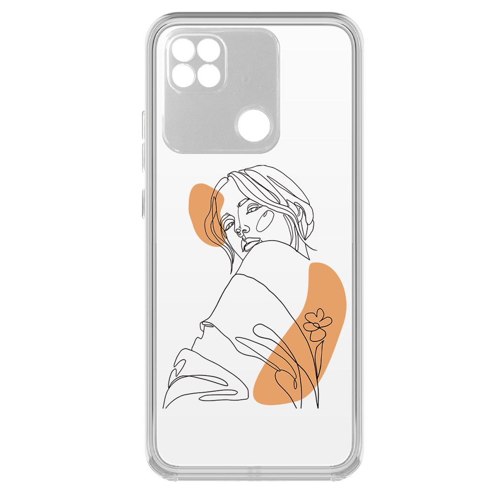 

Чехол-накладка Krutoff Clear Case Загадка для Xiaomi Redmi 10A, Прозрачный
