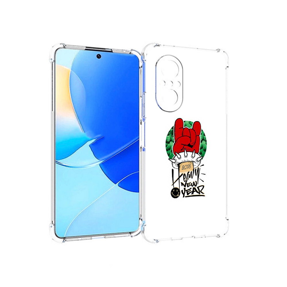 Чехол MyPads Tocco для Huawei Nova 9 SE Гангстер новый год