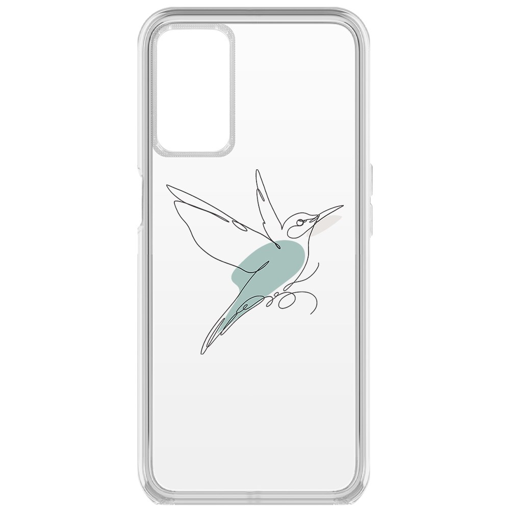 фото Чехол-накладка krutoff clear case легкость для oppo a16