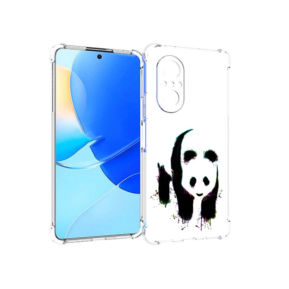 

Чехол MyPads Tocco для Huawei Nova 9 SE панда в акварели, Прозрачный, Tocco