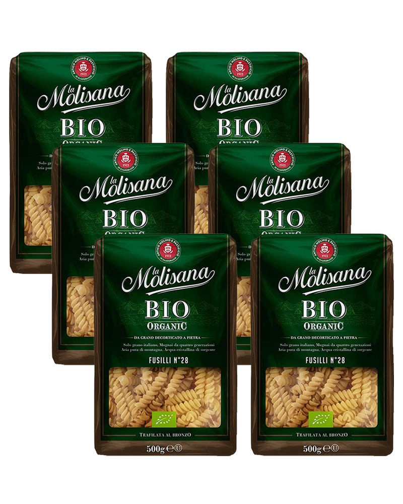 Макаронные изделия La Molisana Спиральки из твердых сортов пшеницы BIO 500 гр. - 6 шт.