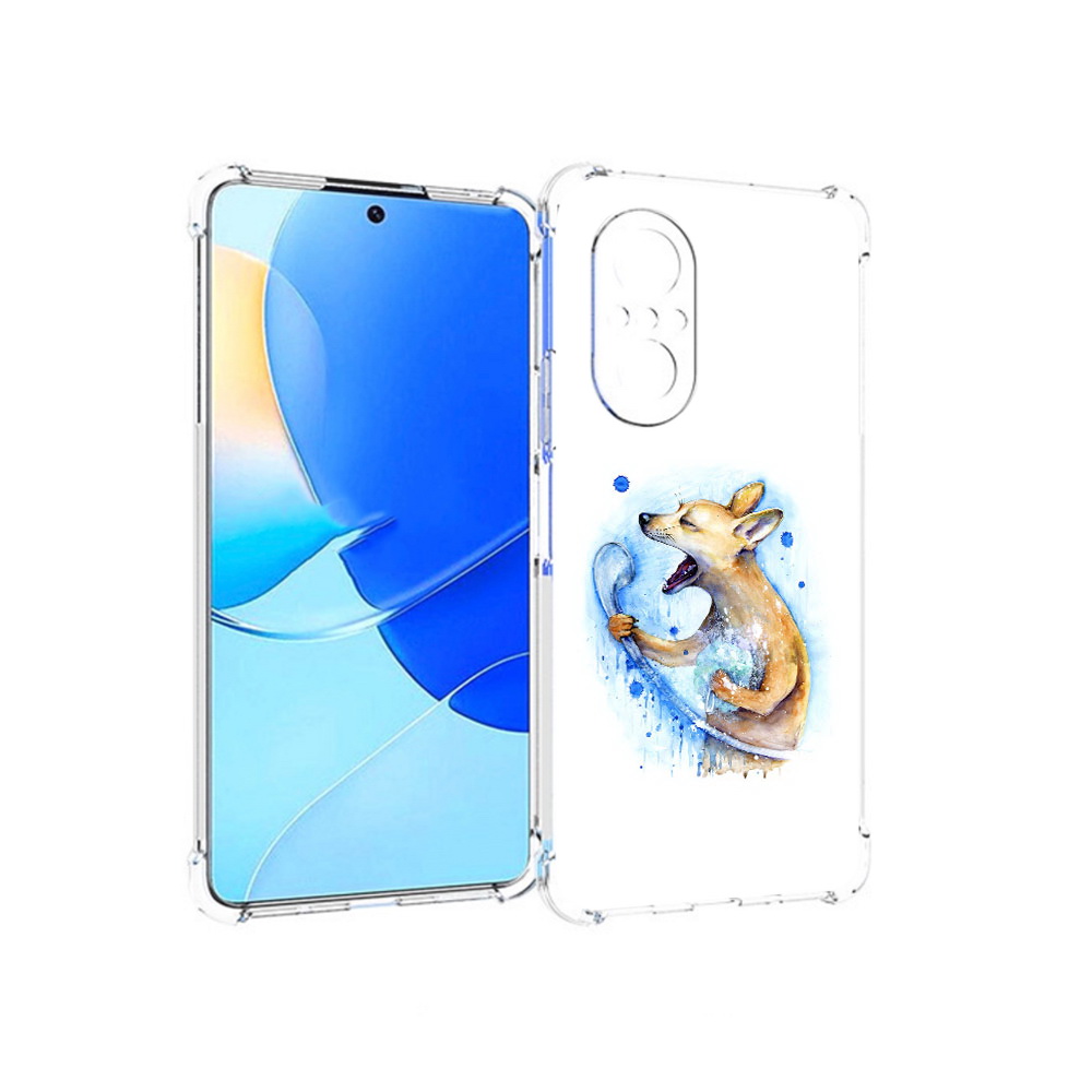 

Чехол MyPads Tocco для Huawei Nova 9 SE пение в душе, Прозрачный, Tocco