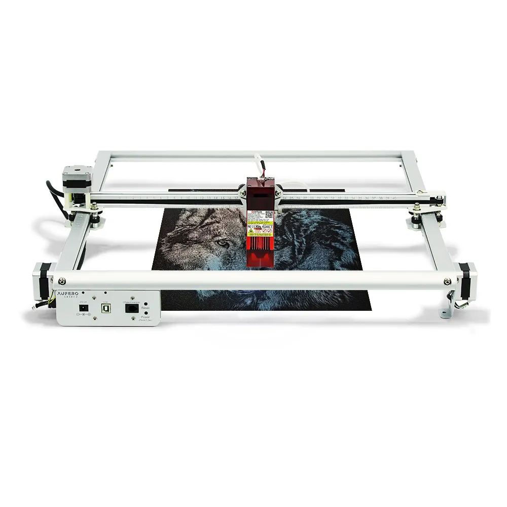 

Лазерный гравер Ortur Aufero Laser2-LU2-4-SF с короткофокусным лазером 20 Вт, Aufero Laser2-LU2-4-SF
