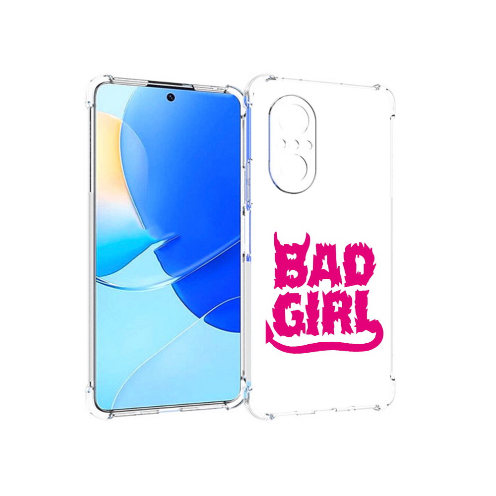 

Чехол MyPads Tocco для Huawei Nova 9 SE плохая девочка, Прозрачный, Tocco