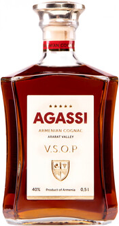 

Коньяк Agassi V.S.O.P 40% 0,5 л